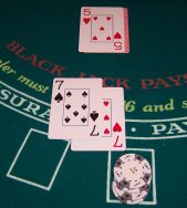 Splitting Pair, Black Jack